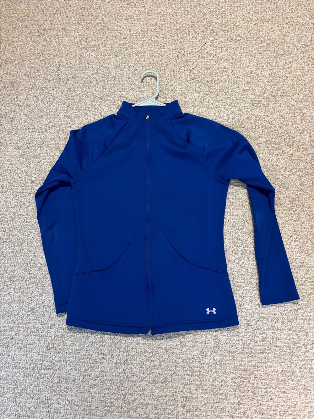 Under Armour Deep Blue Full-Zip Performance Jacket